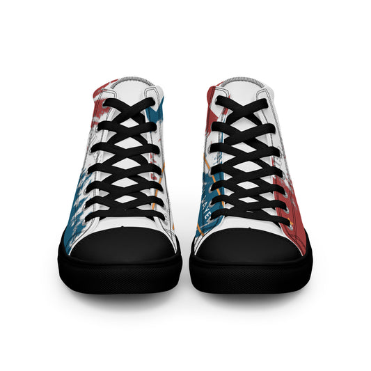 Ayiti Men’s high top canvas shoes