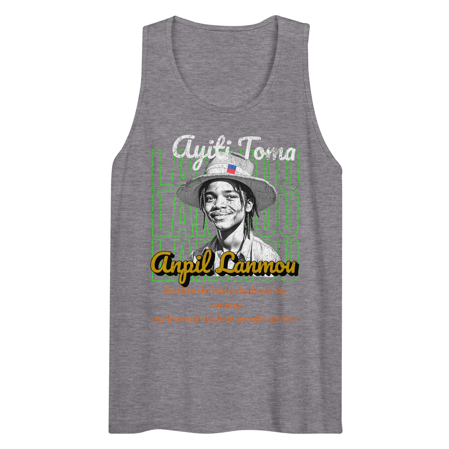 Ayiti Toma Men’s premium tank top