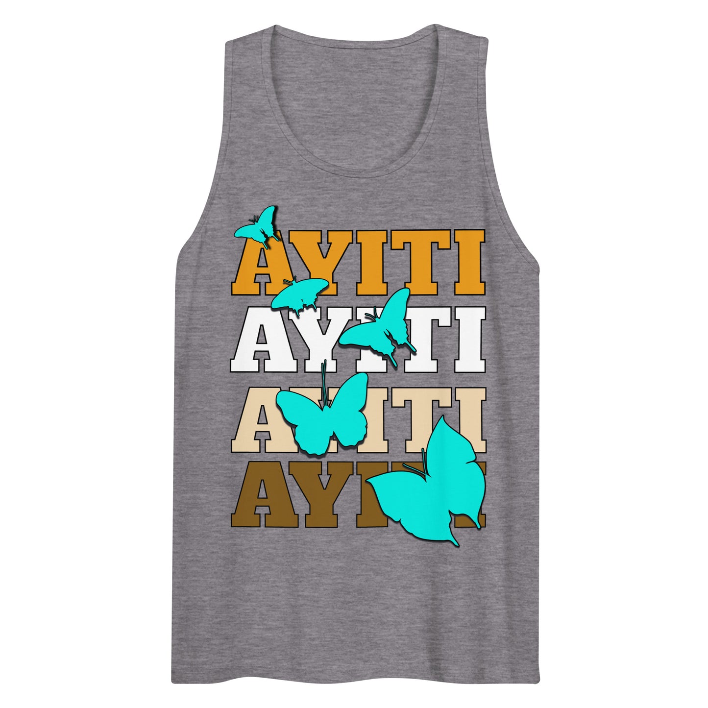 Ayiti Men’s premium tank top