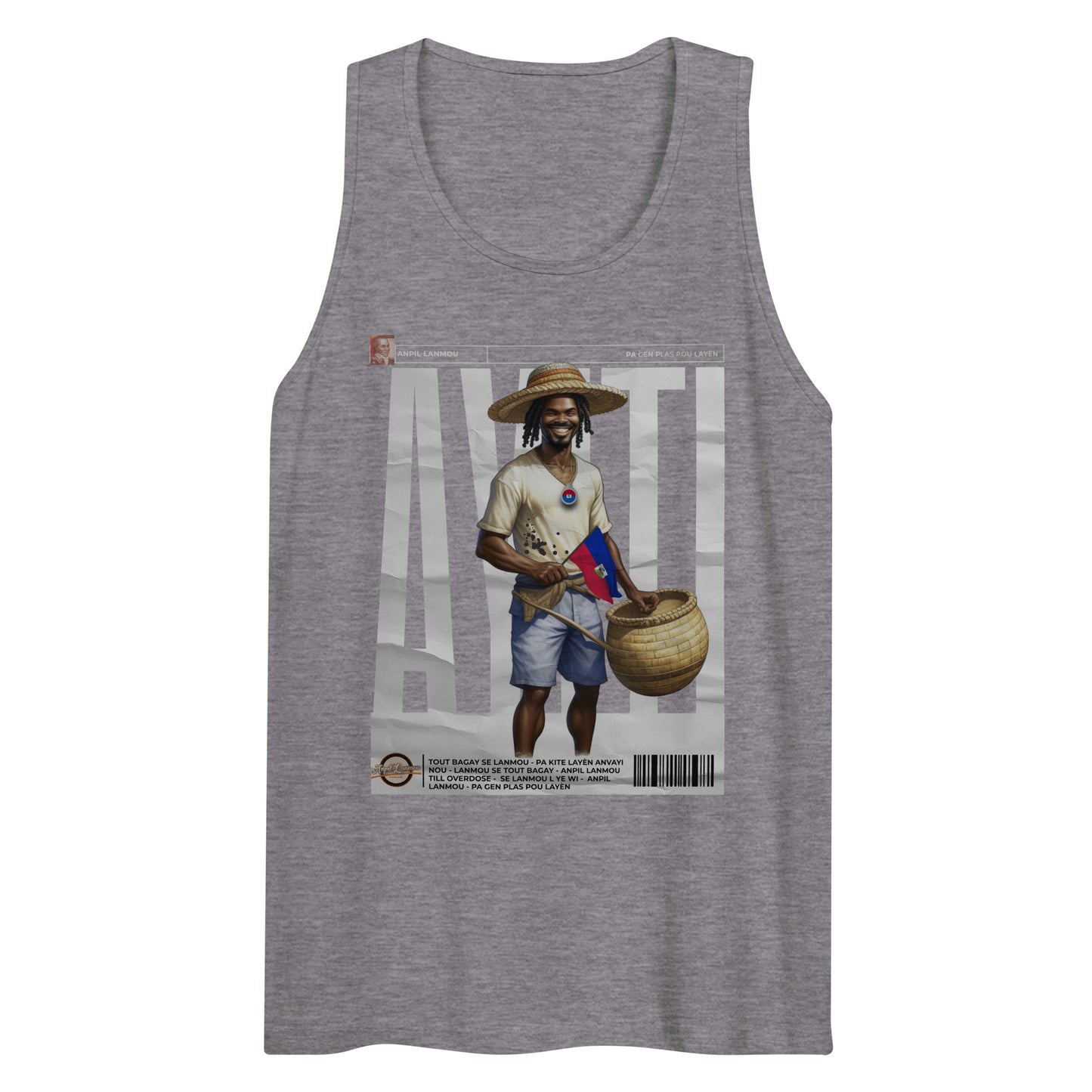 Ayiti U Men’s premium tank top