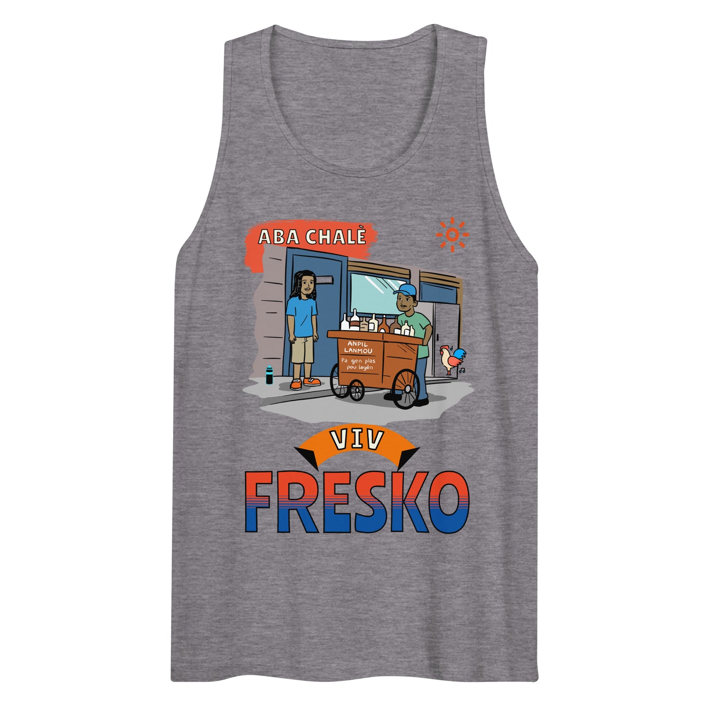 Haitian Fresko Men’s premium tank top