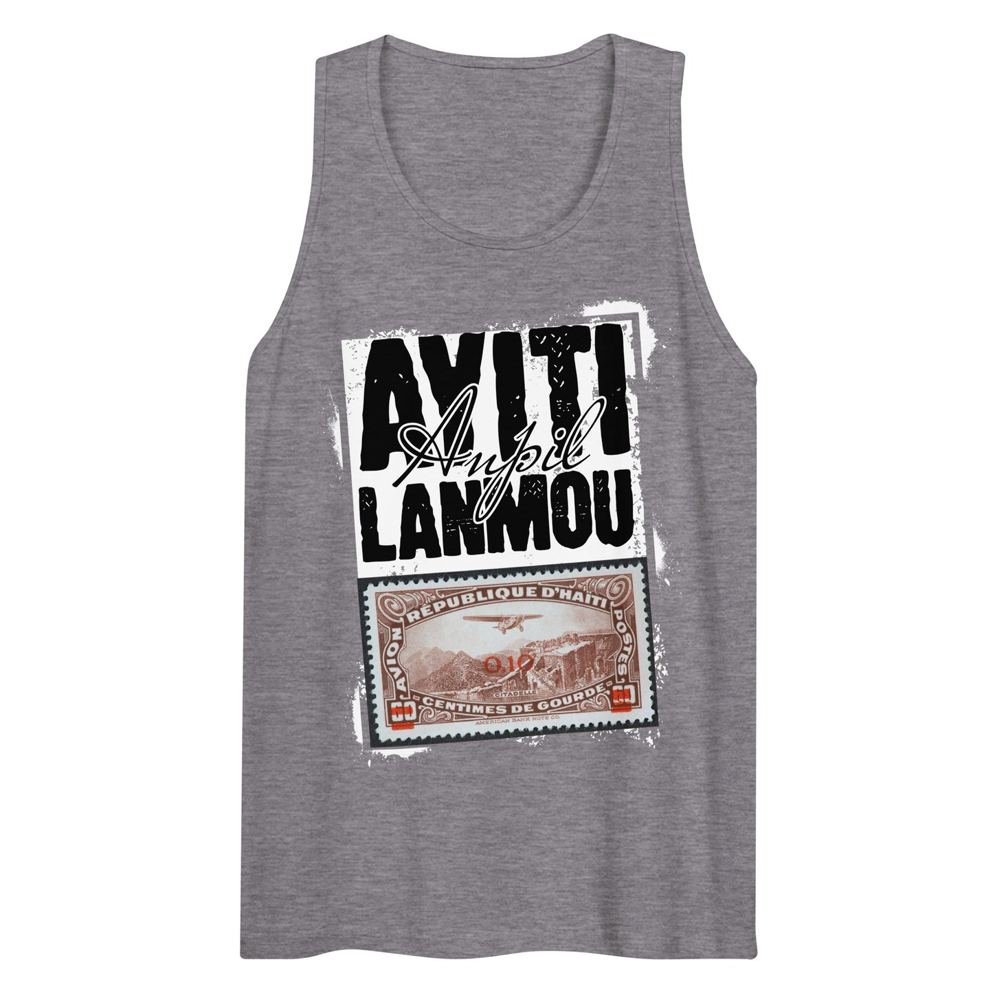 Tenb Ayiti_Anpil Lanmou Men’s premium tank top