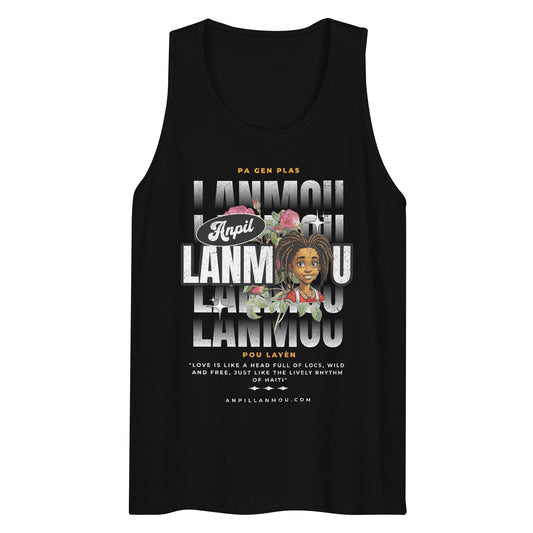 Ayiti Toma Anpil Lanmou 2 Men’s premium tank top