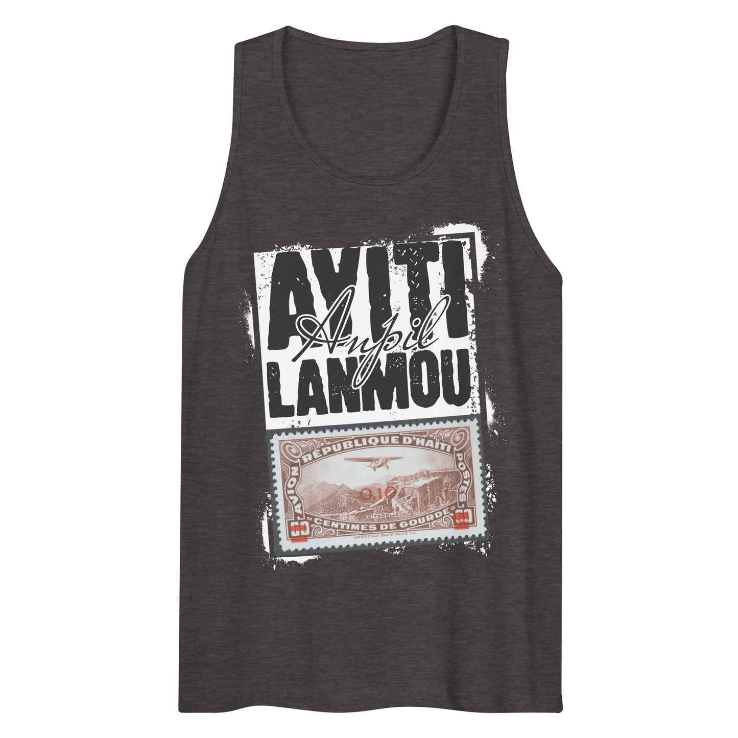 Tenb Ayiti_Anpil Lanmou Men’s premium tank top