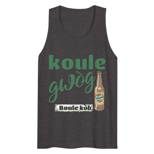 Koule gwog Men’s premium tank top