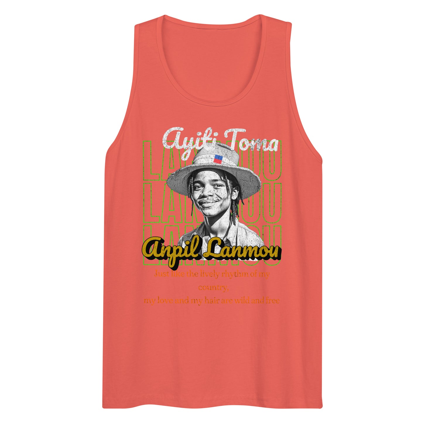 Ayiti Toma Men’s premium tank top