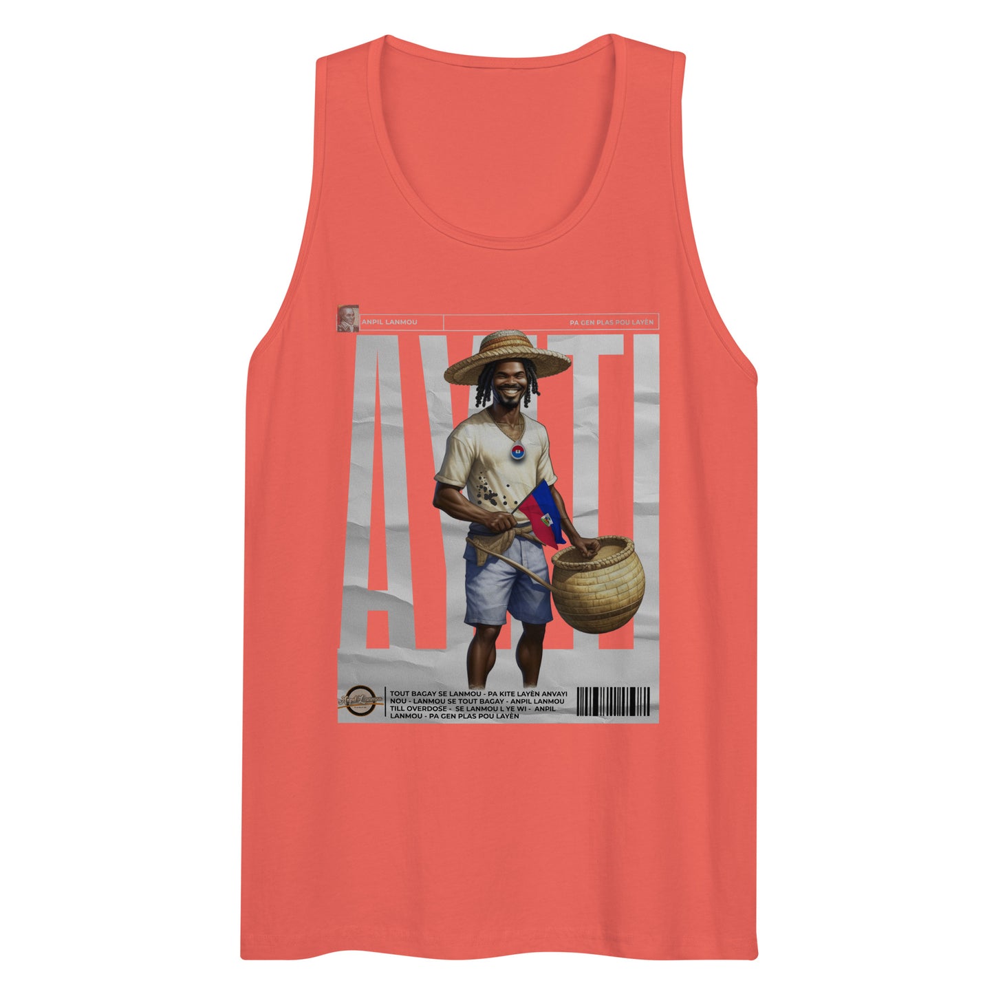 Ayiti U Men’s premium tank top