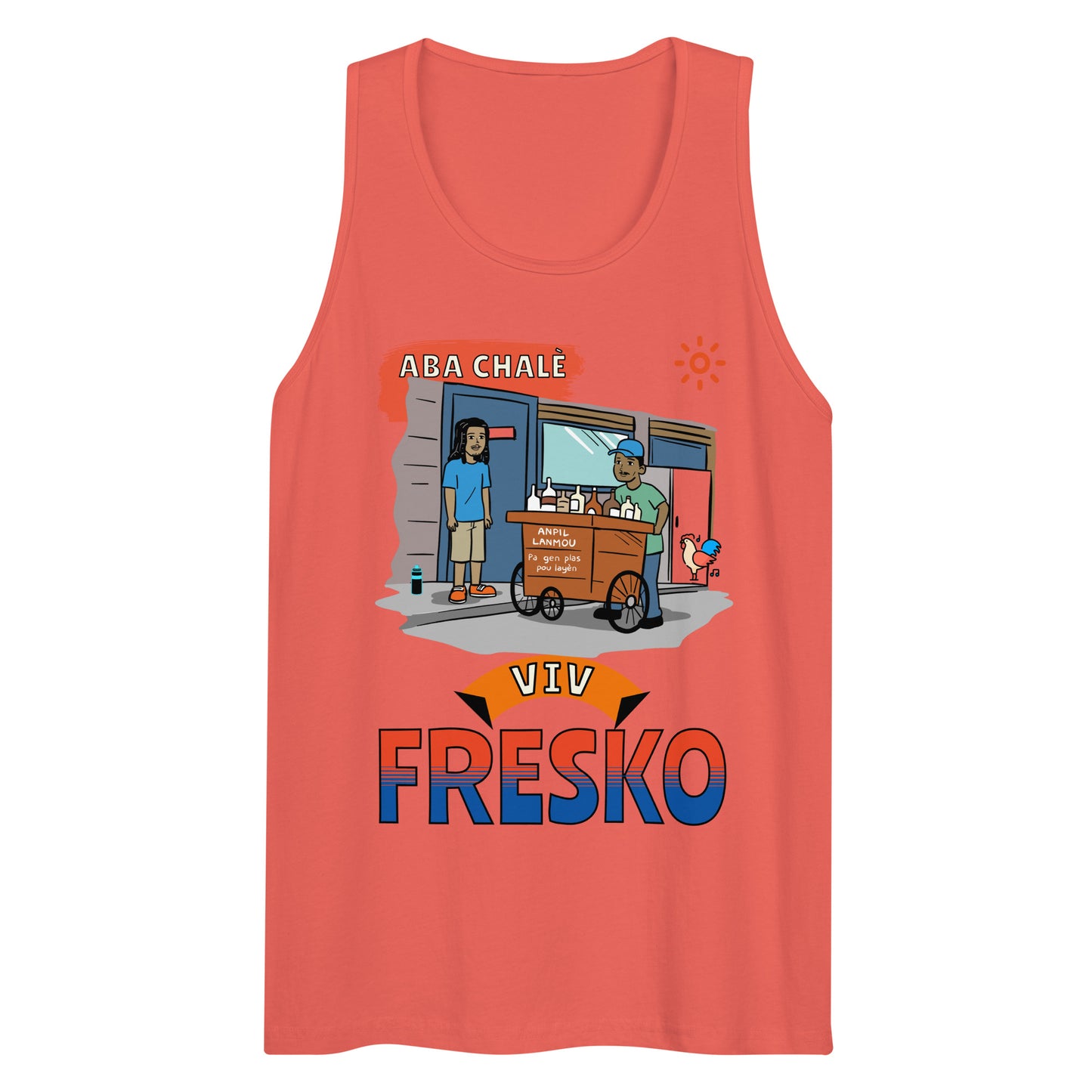 Haitian Fresko Men’s premium tank top