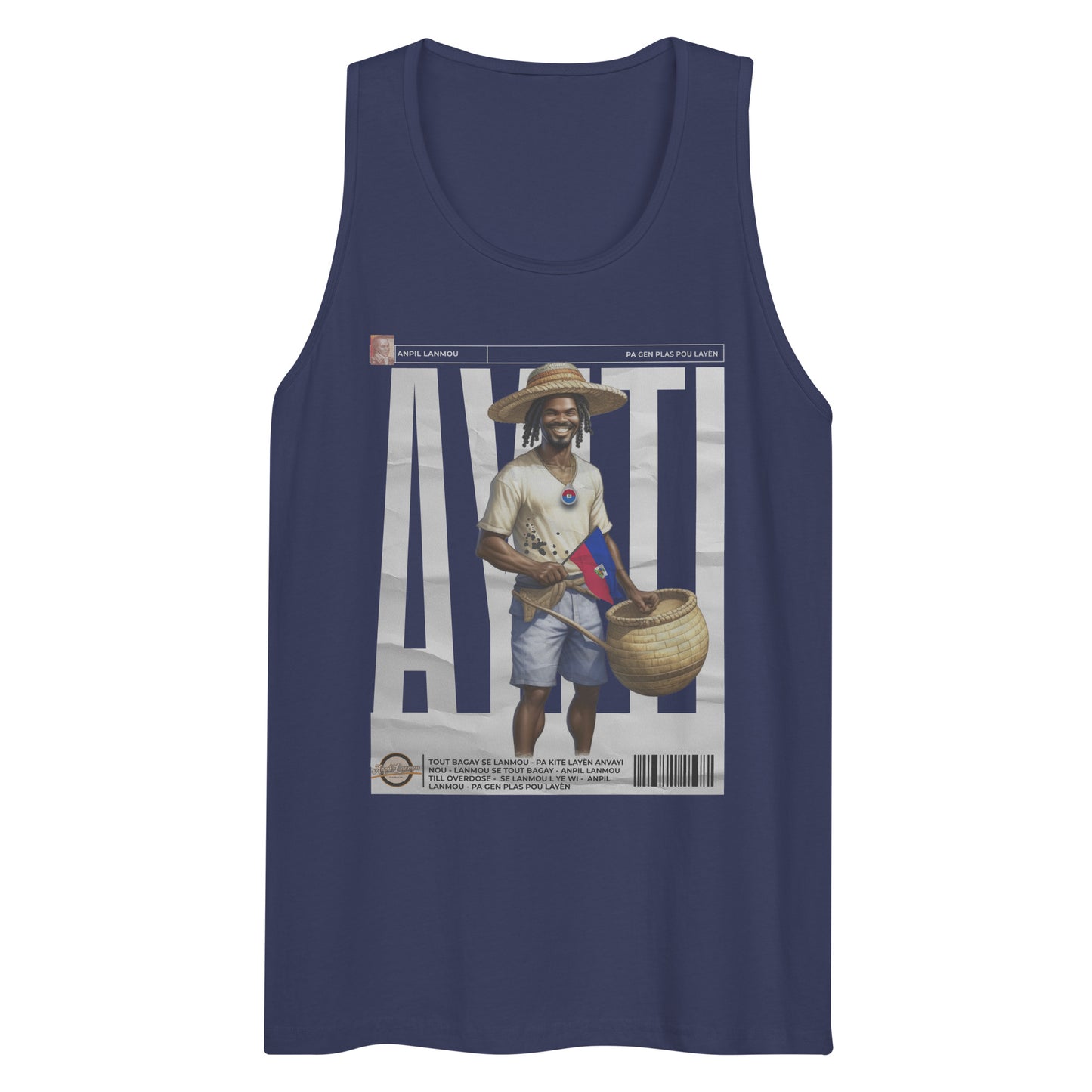 Ayiti U Men’s premium tank top