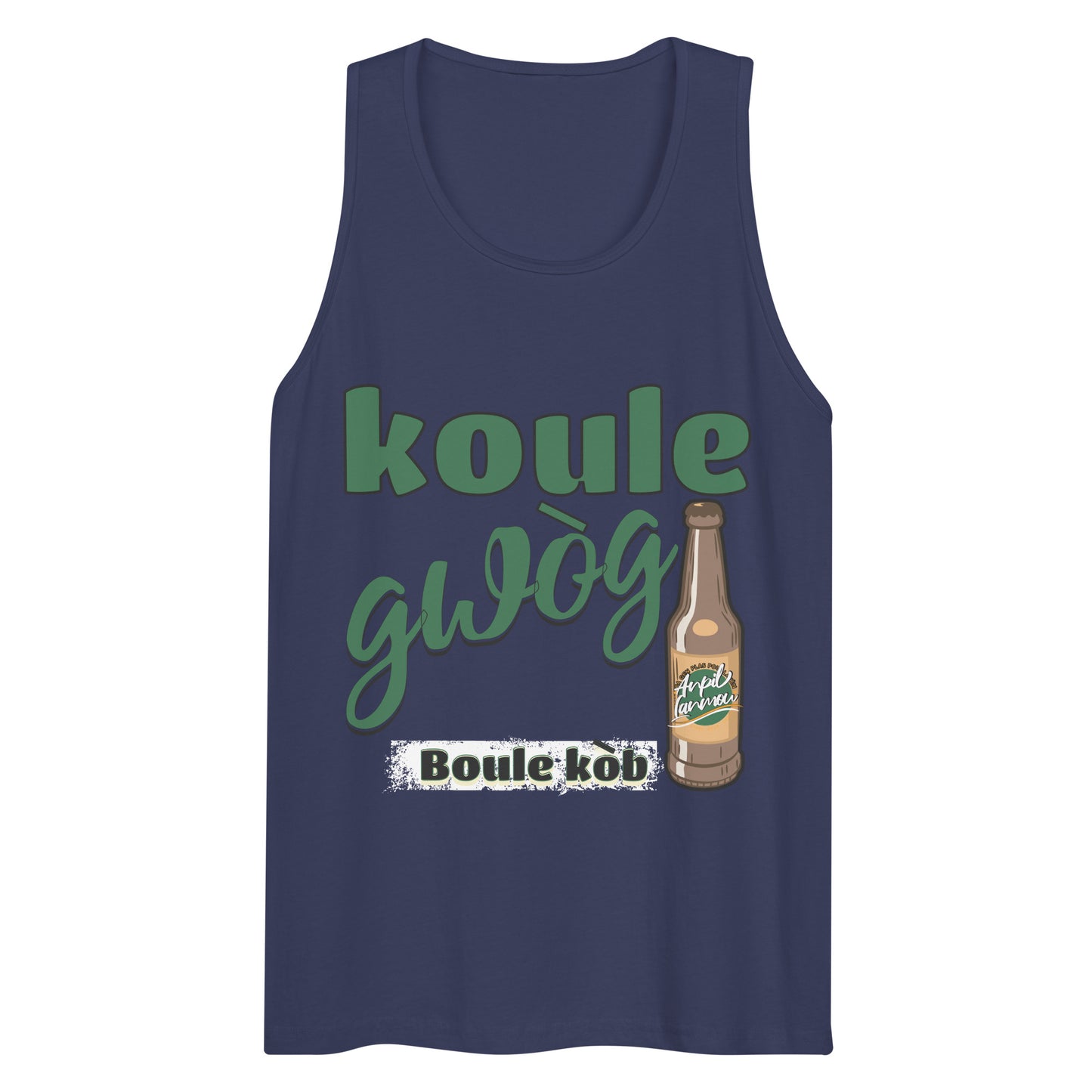 Koule gwog Men’s premium tank top