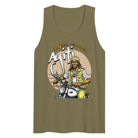 Ayiti Taksi Moto Men’s premium tank top