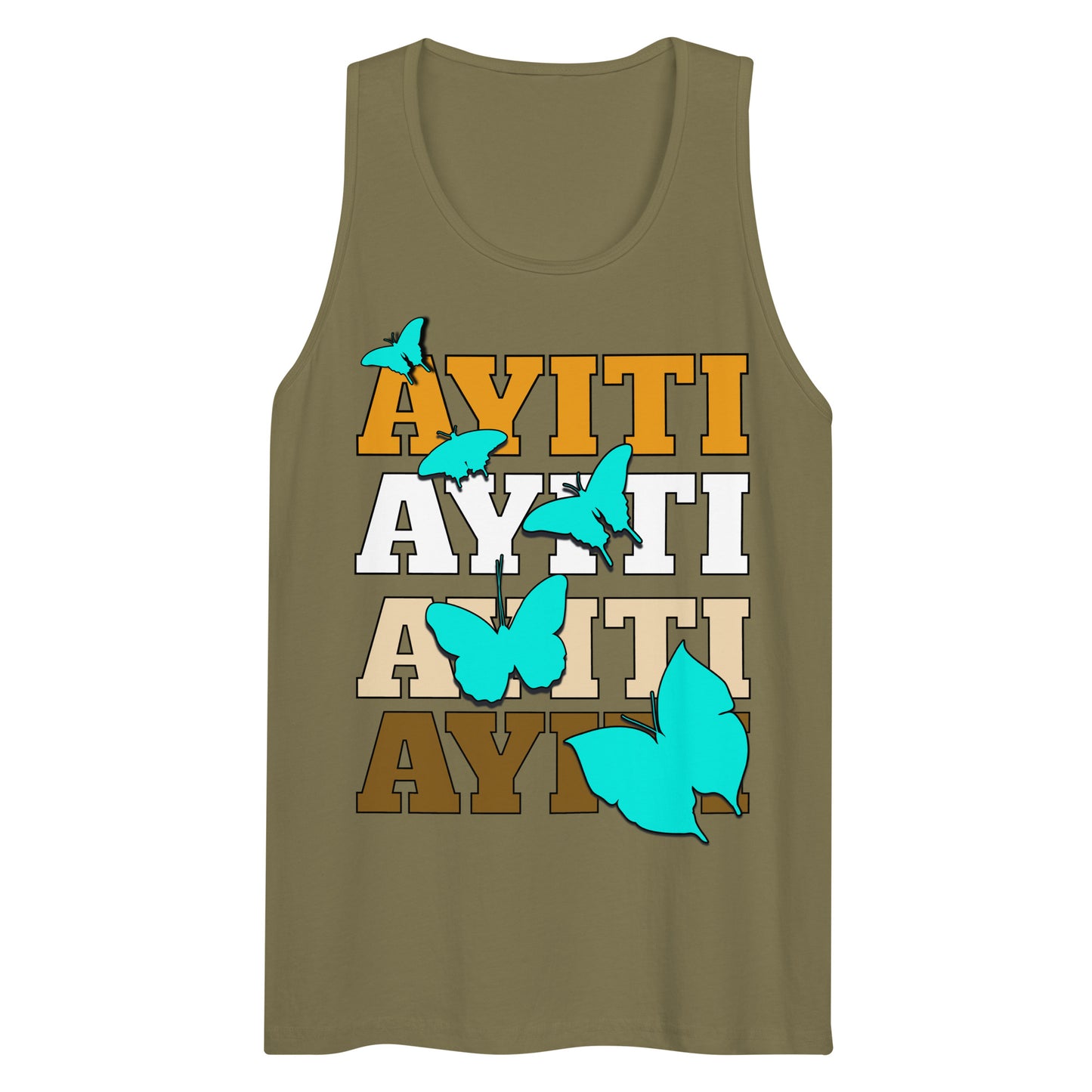 Ayiti Men’s premium tank top