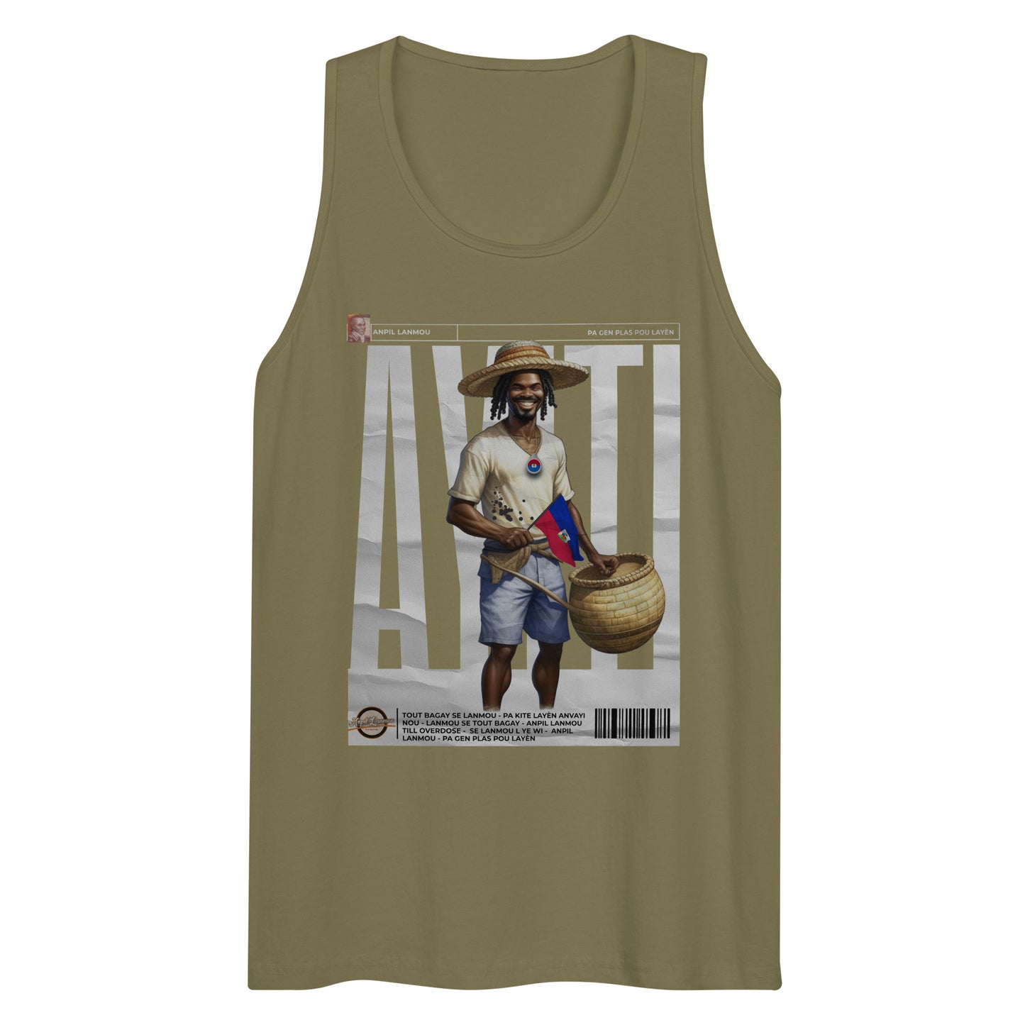 Ayiti U Men’s premium tank top