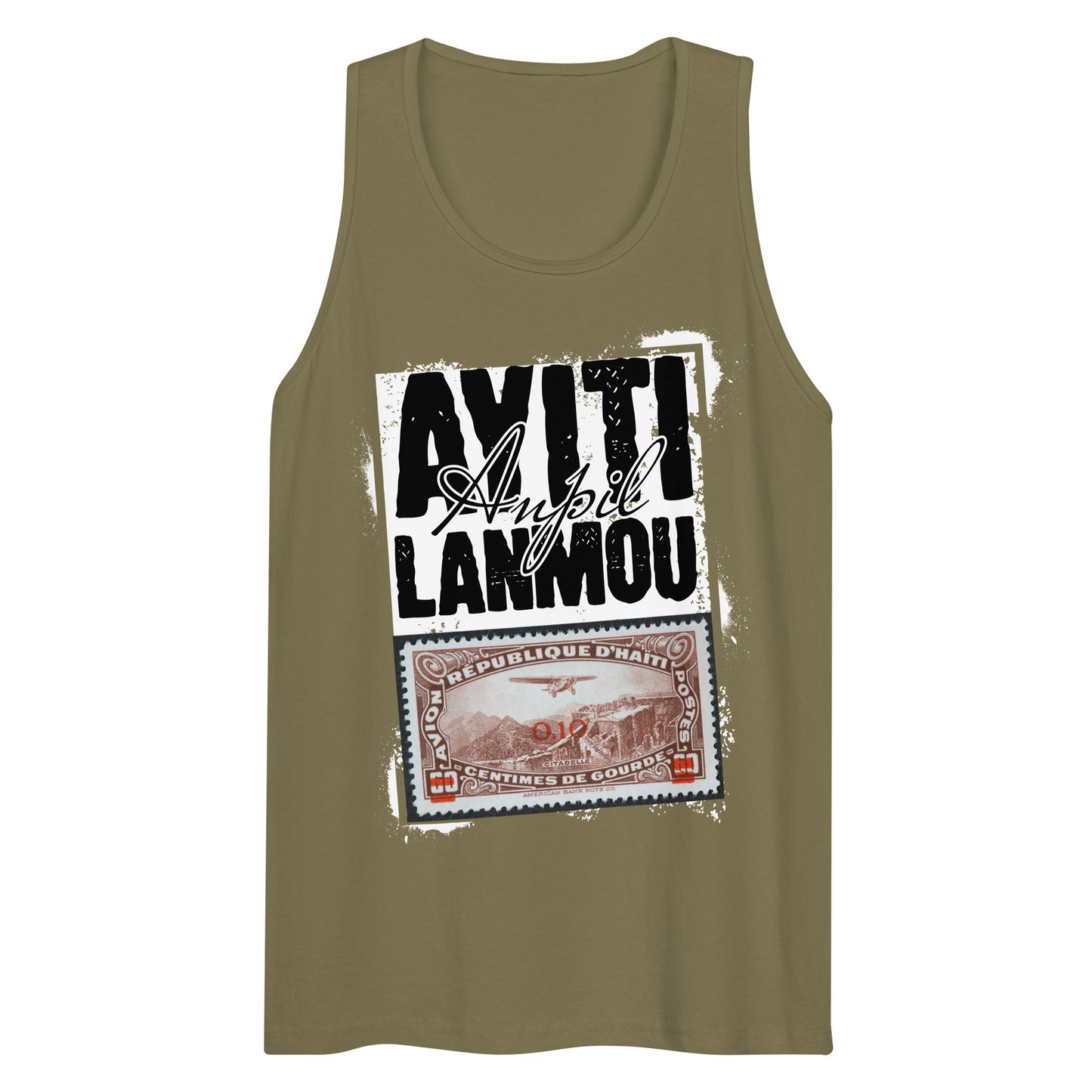 Tenb Ayiti_Anpil Lanmou Men’s premium tank top