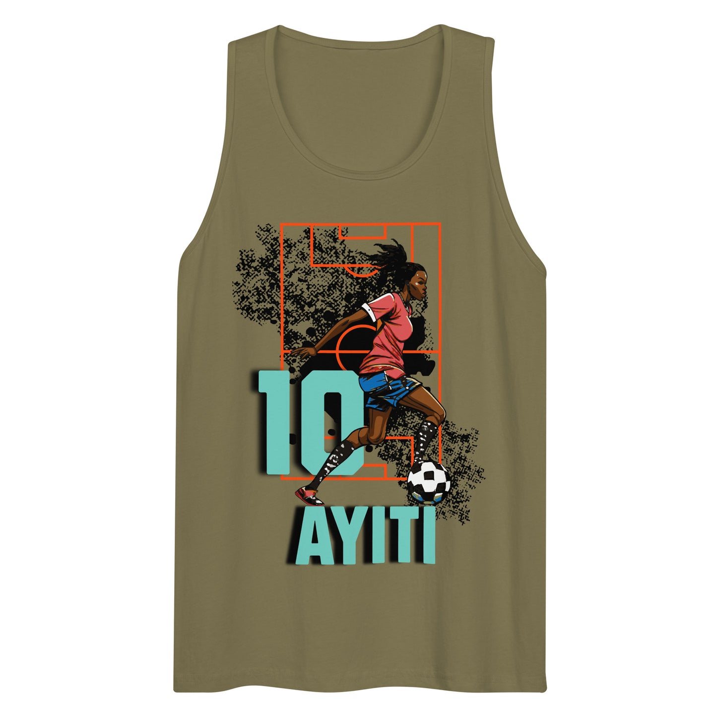 Toup pou yo Anpil Lanmou Men’s premium tank top