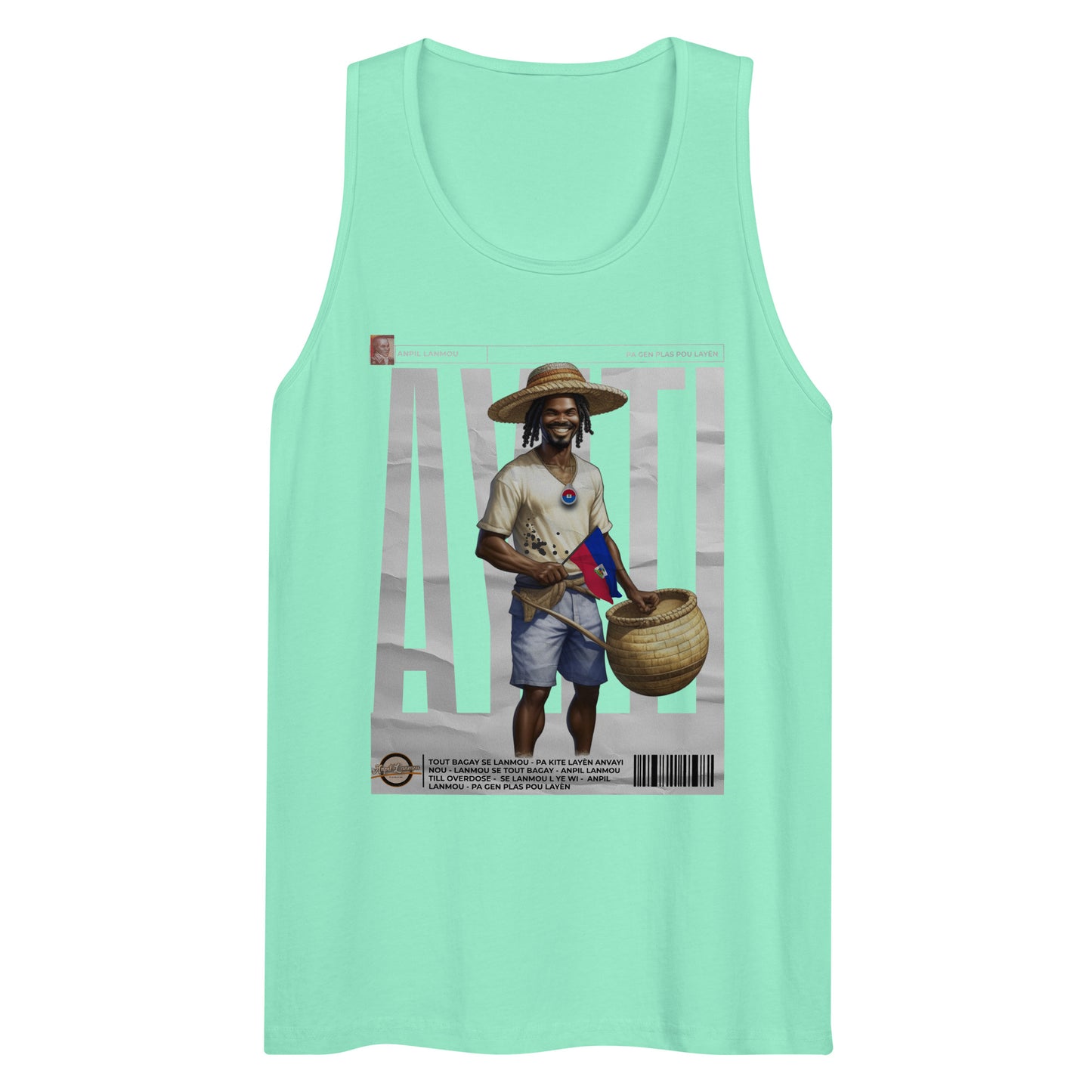 Ayiti U Men’s premium tank top