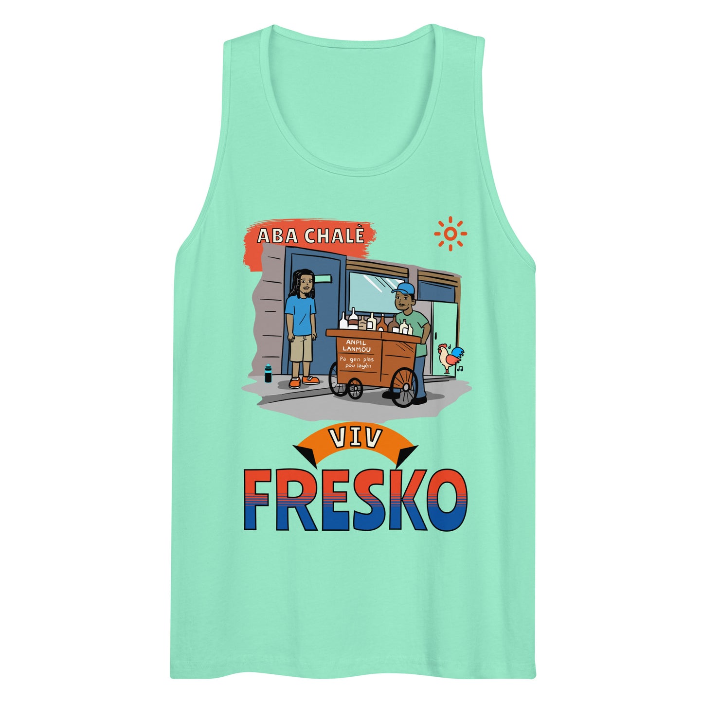 Haitian Fresko Men’s premium tank top