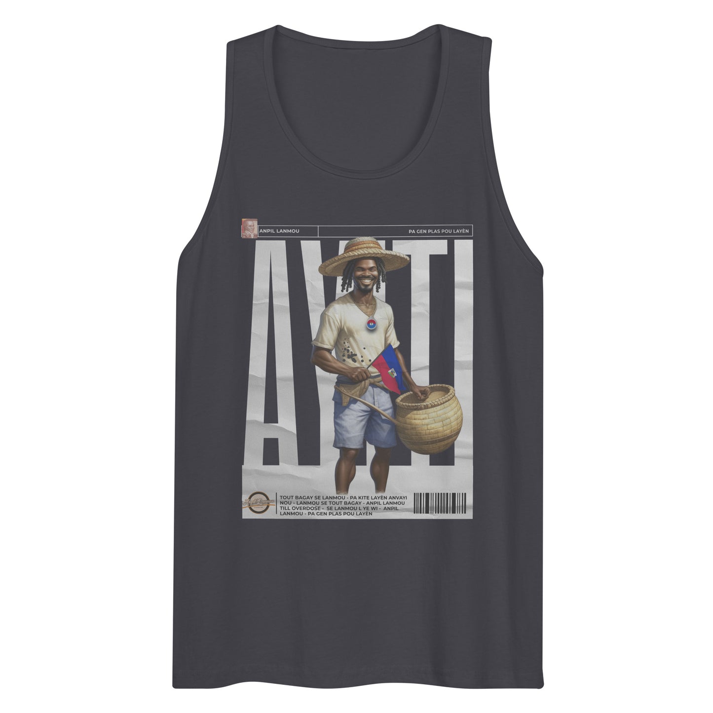 Ayiti U Men’s premium tank top