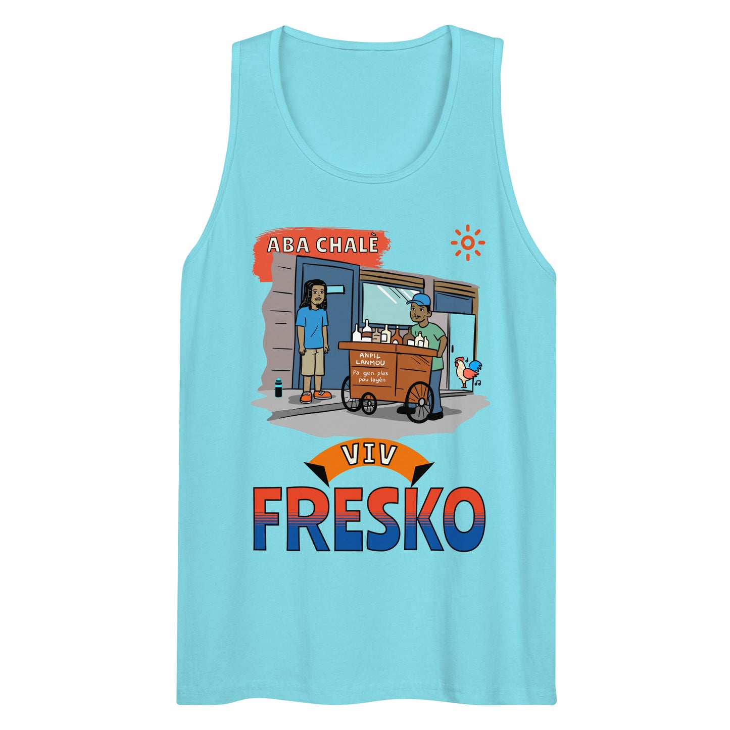 Haitian Fresko Men’s premium tank top