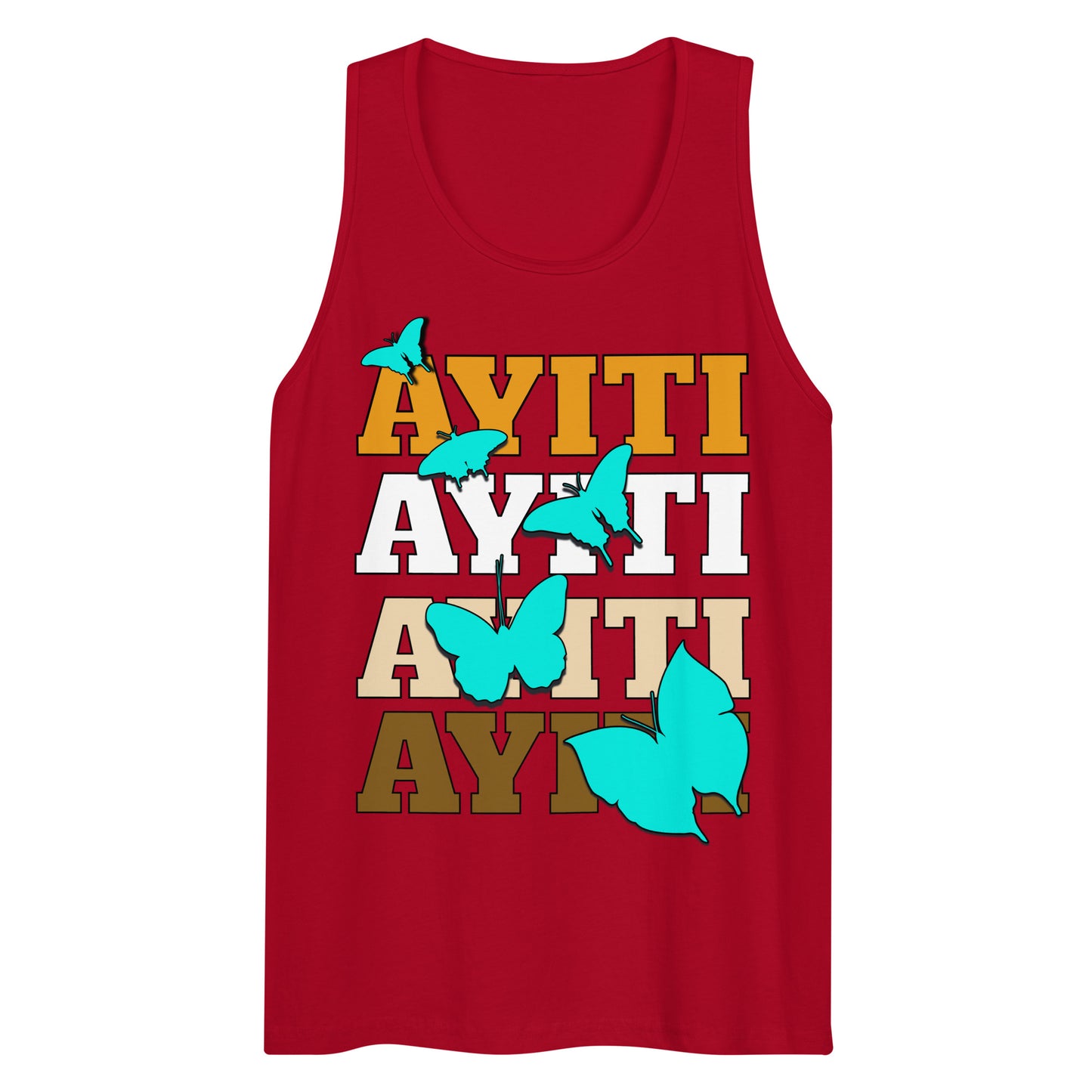 Ayiti Men’s premium tank top