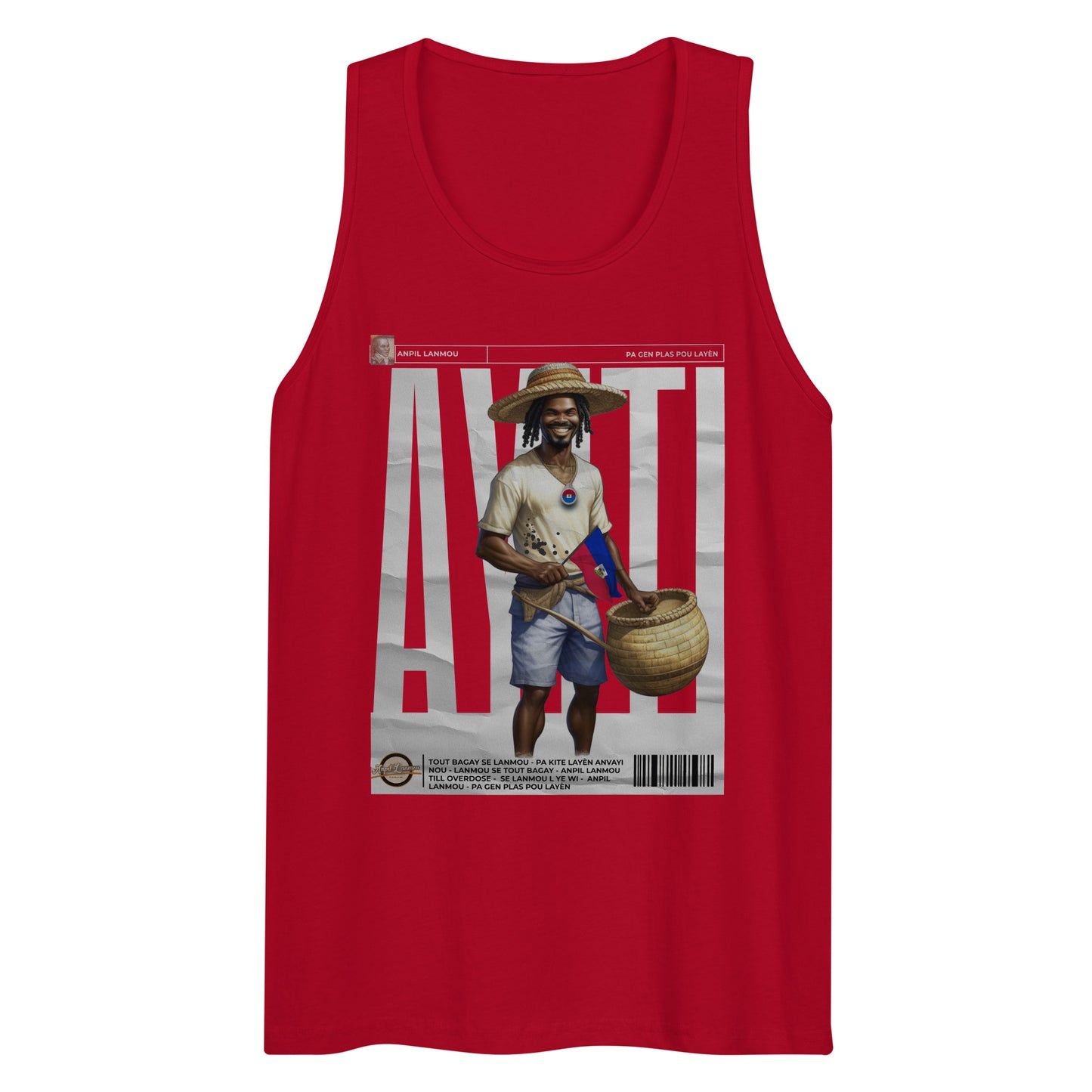 Ayiti U Men’s premium tank top