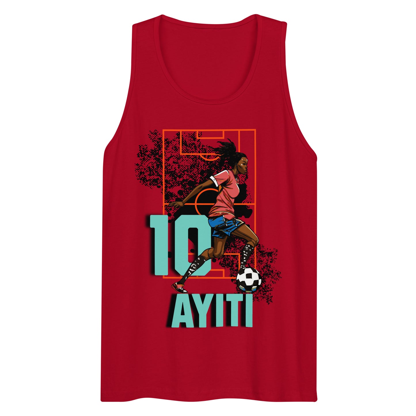 Toup pou yo Anpil Lanmou Men’s premium tank top