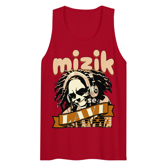 Mizik se Lavi Men’s premium tank top