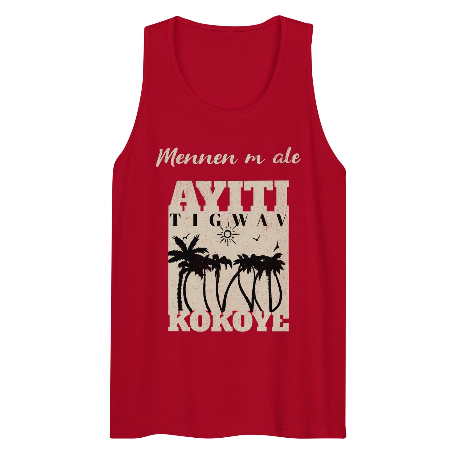 Mennen m ale Men’s premium tank top