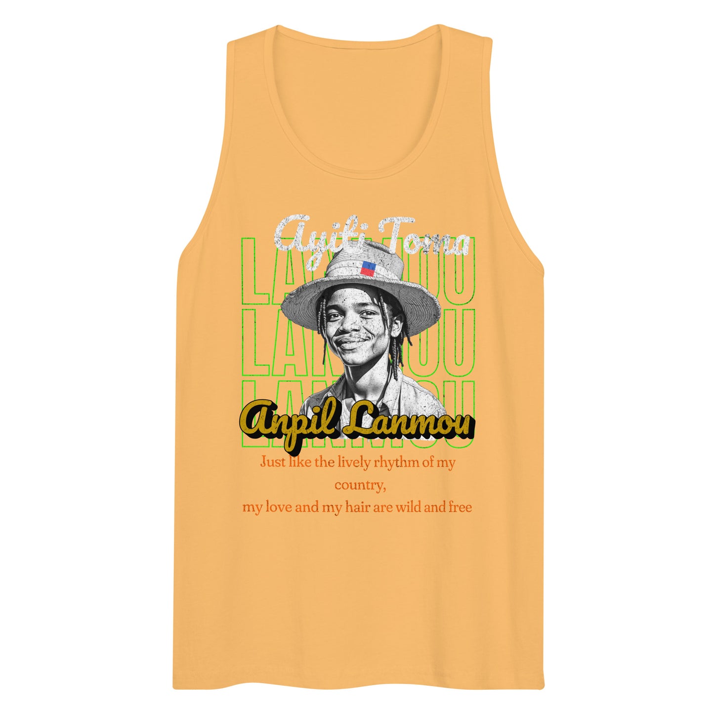 Ayiti Toma Men’s premium tank top