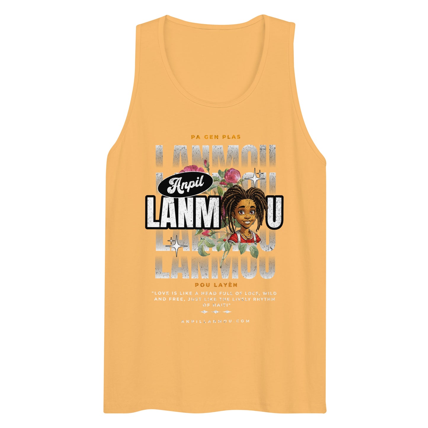 Ayiti Toma Anpil Lanmou 2 Men’s premium tank top