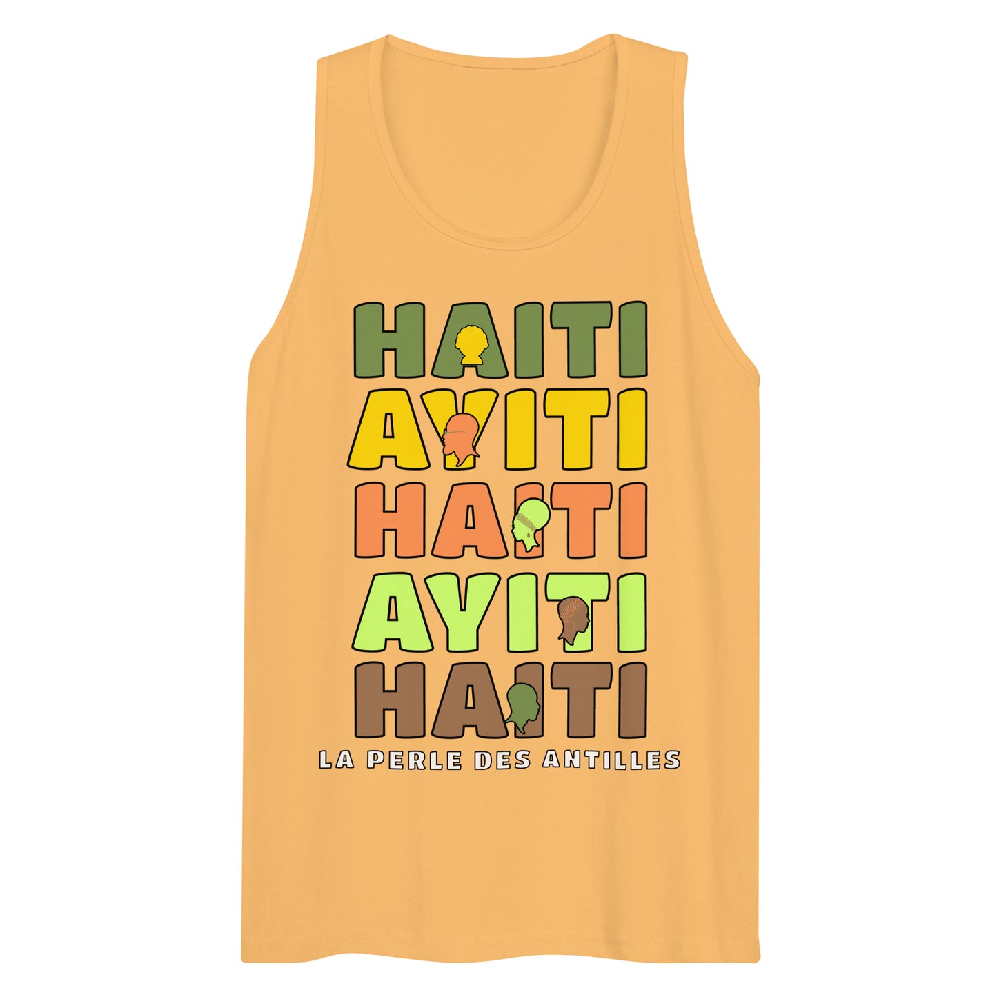 Ayiti_Haiti Men’s premium tank top