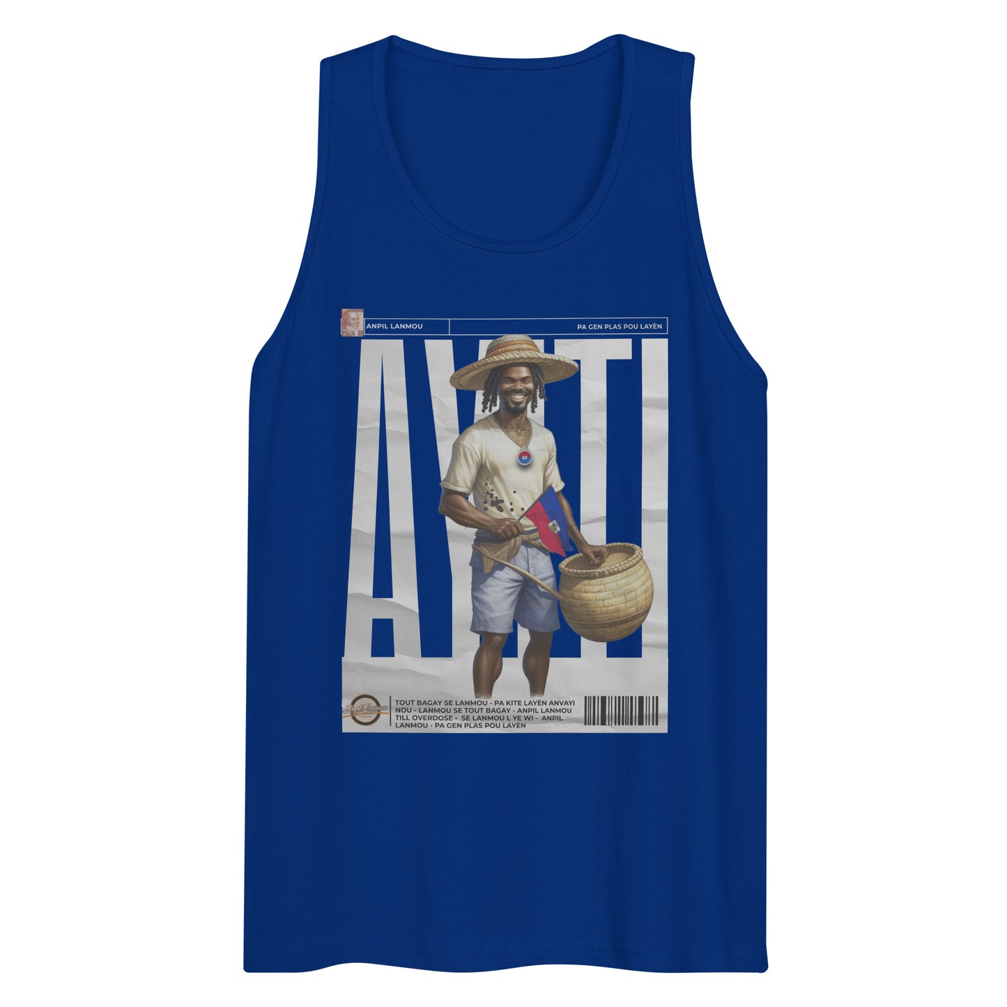 Ayiti U Men’s premium tank top