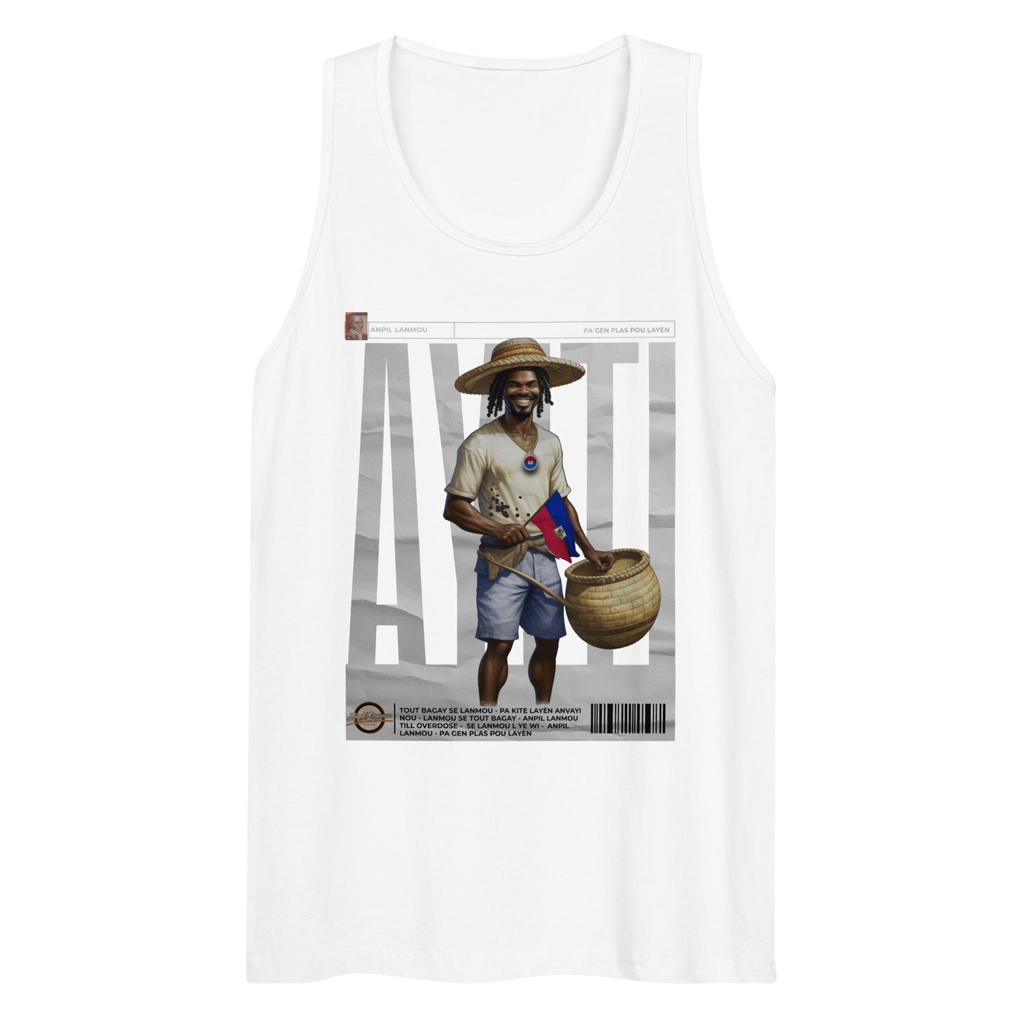 Ayiti U Men’s premium tank top