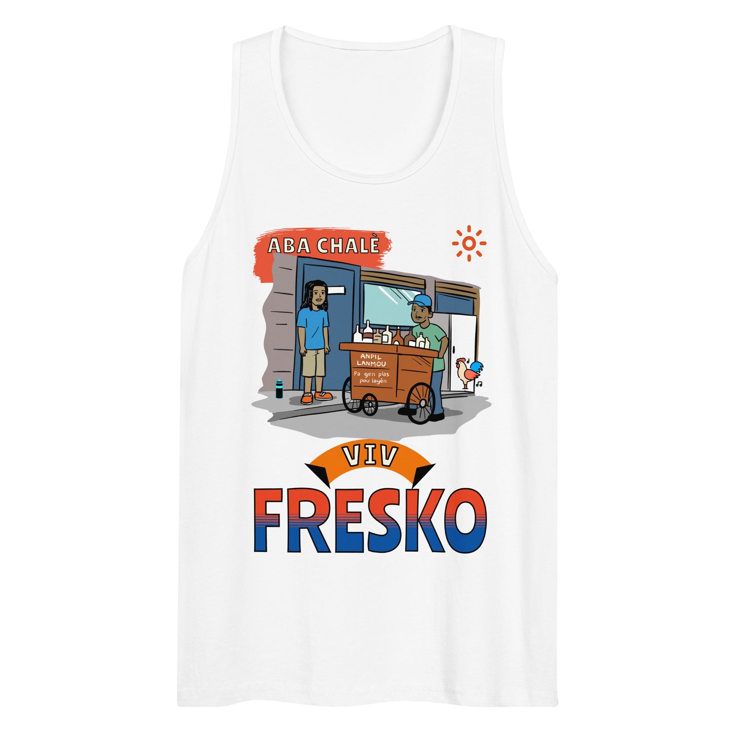 Haitian Fresko Men’s premium tank top