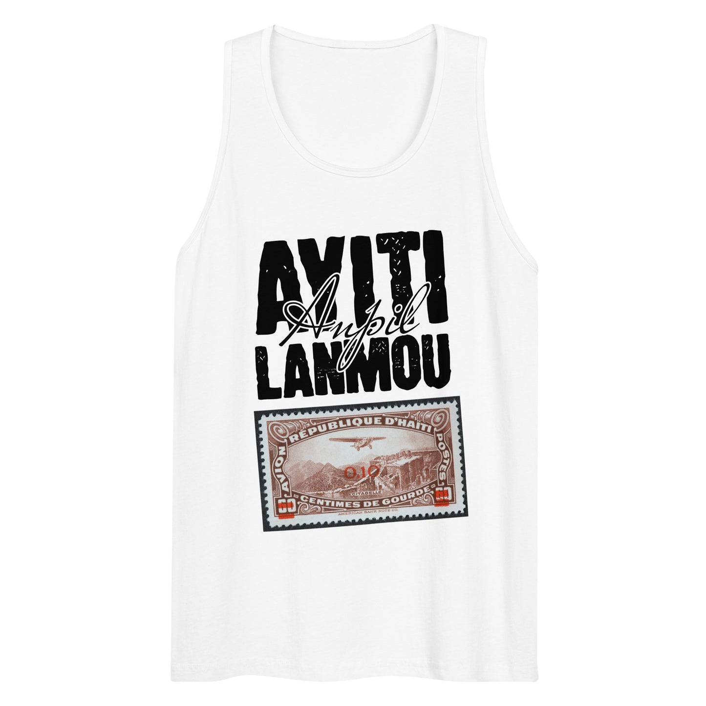 Tenb Ayiti_Anpil Lanmou Men’s premium tank top