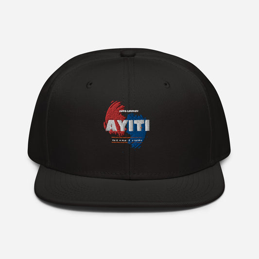 Ayiti Flag Snapback Hat