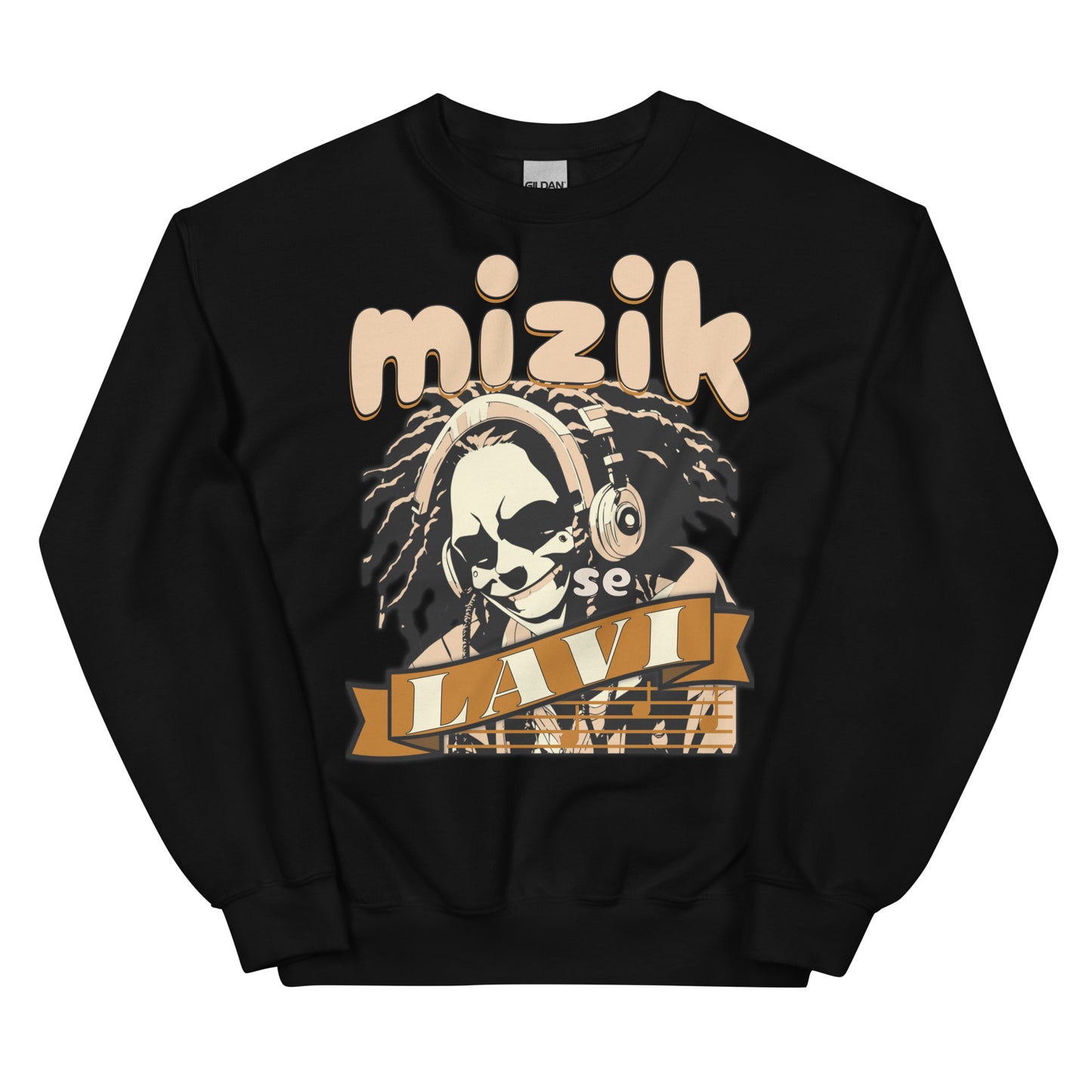 Mizik se Lavi Unisex Sweatshirt