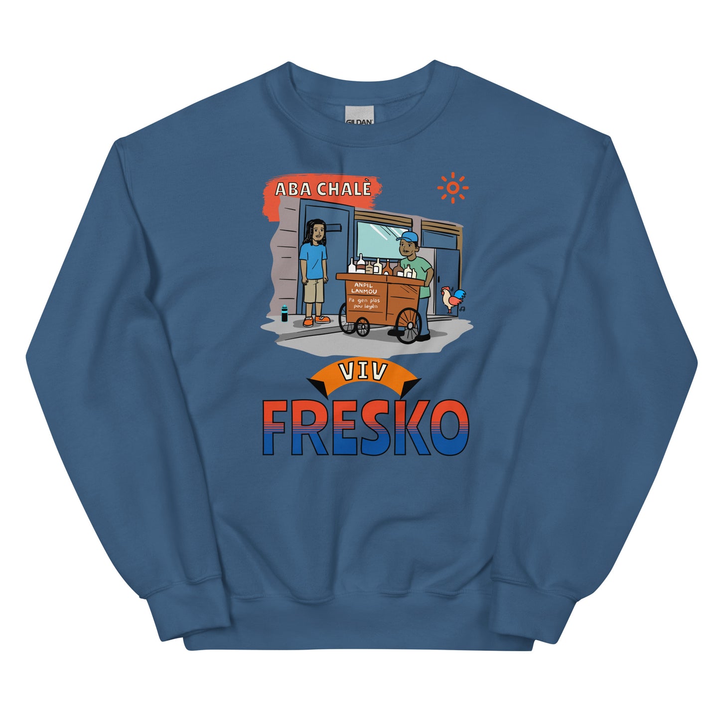 Haitian Fresko Unisex Sweatshirt