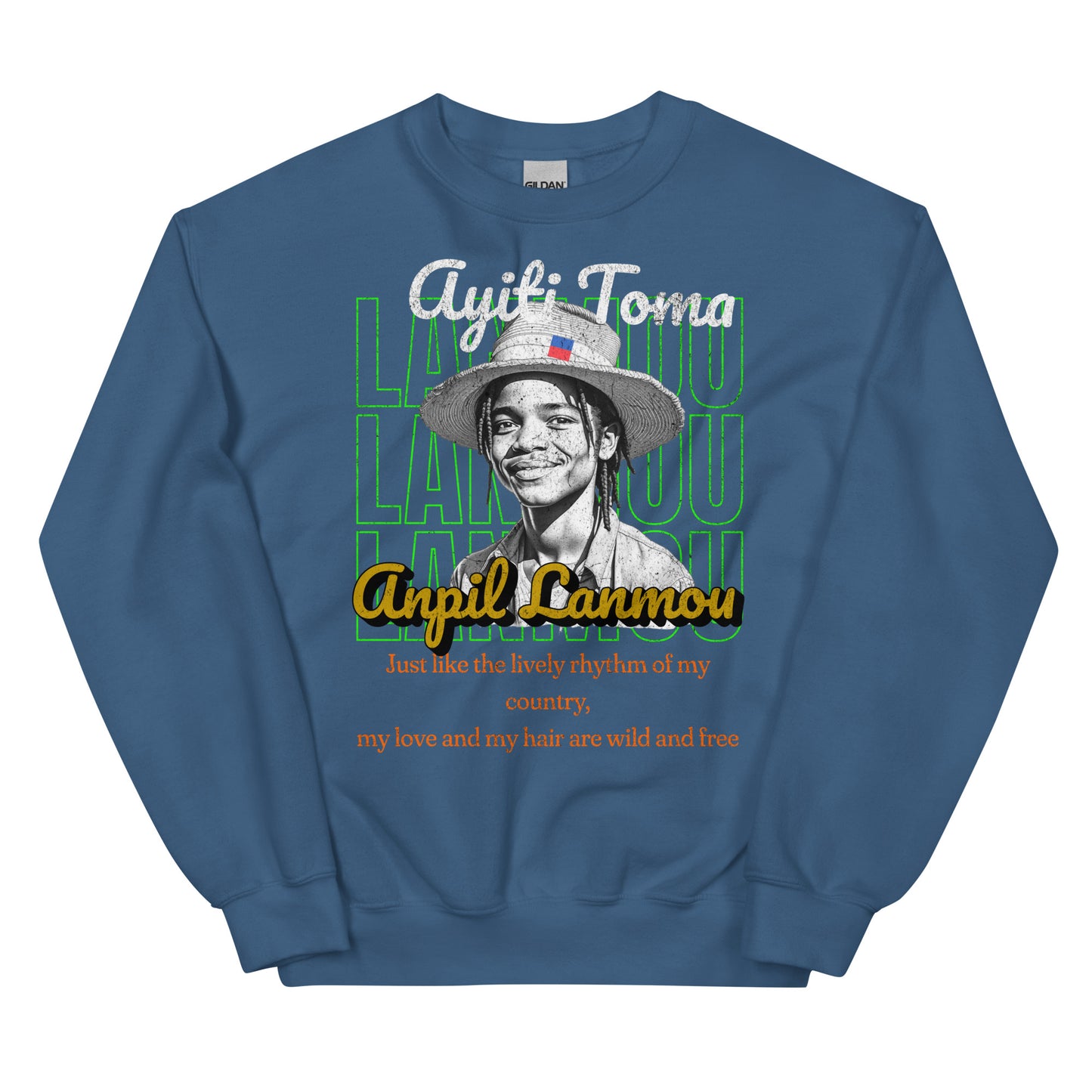 Ayiti Toma Anpil Lanmou Unisex Sweatshirt