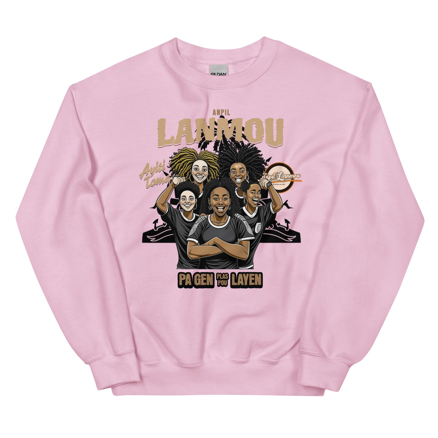 Bwa Dèyè Bannann Ayiti Unisex Sweatshirt