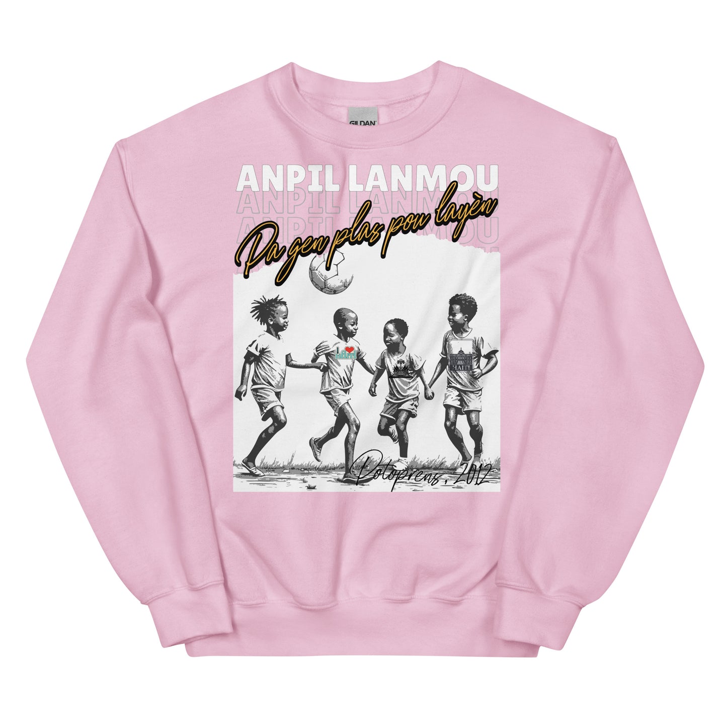 Potoprens 2012 Anpil Lanmou Unisex Sweatshirt