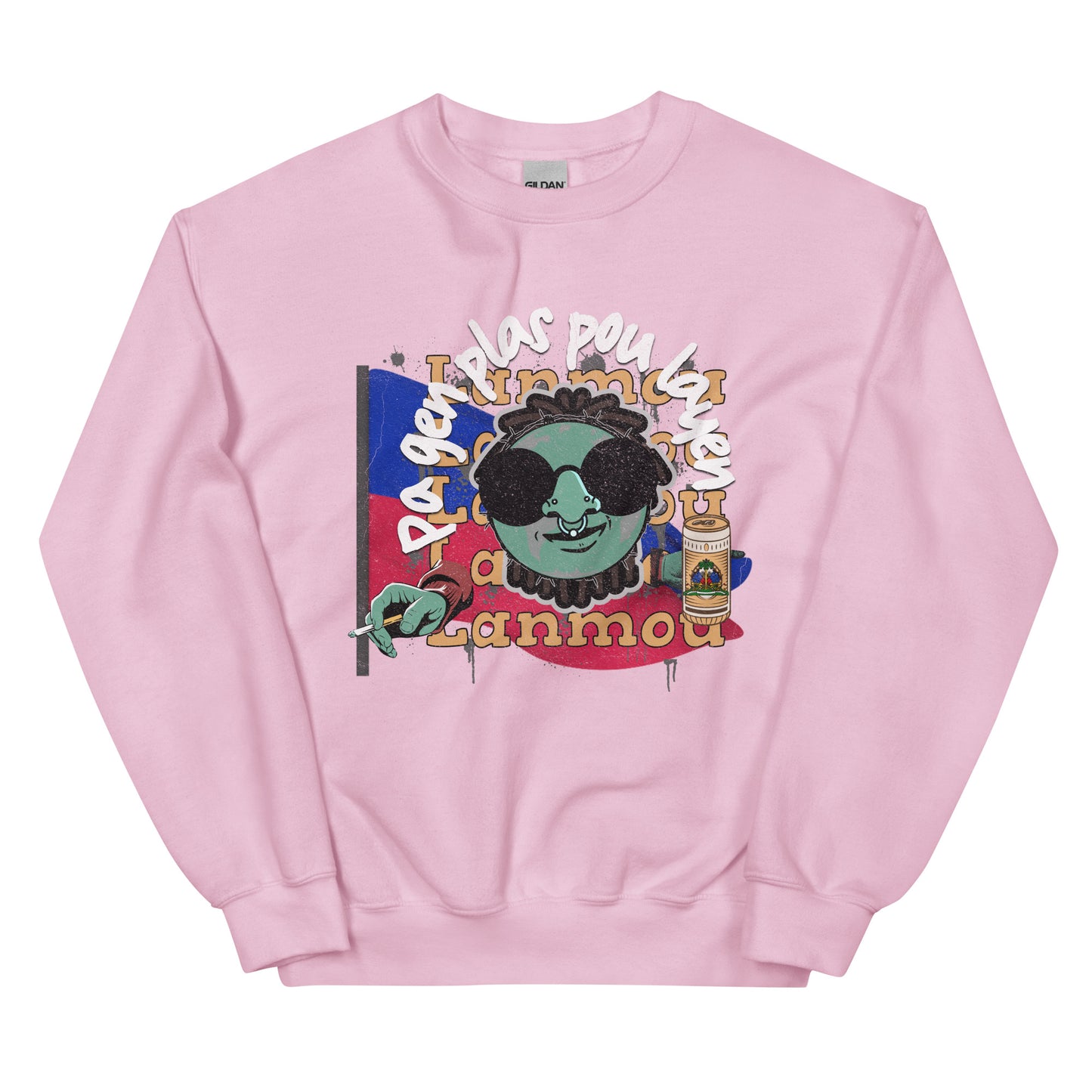 Sa k Pa Fou A Fout Sou Unisex Sweatshirt