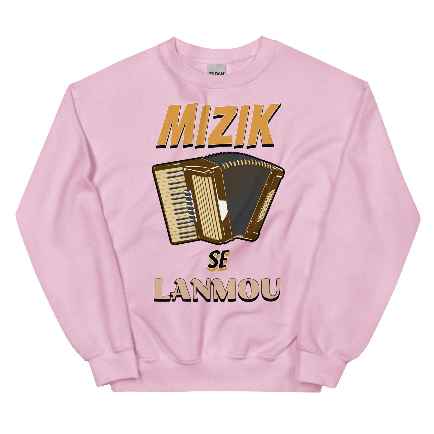 Mizik se Lanmou Unisex Sweatshirt