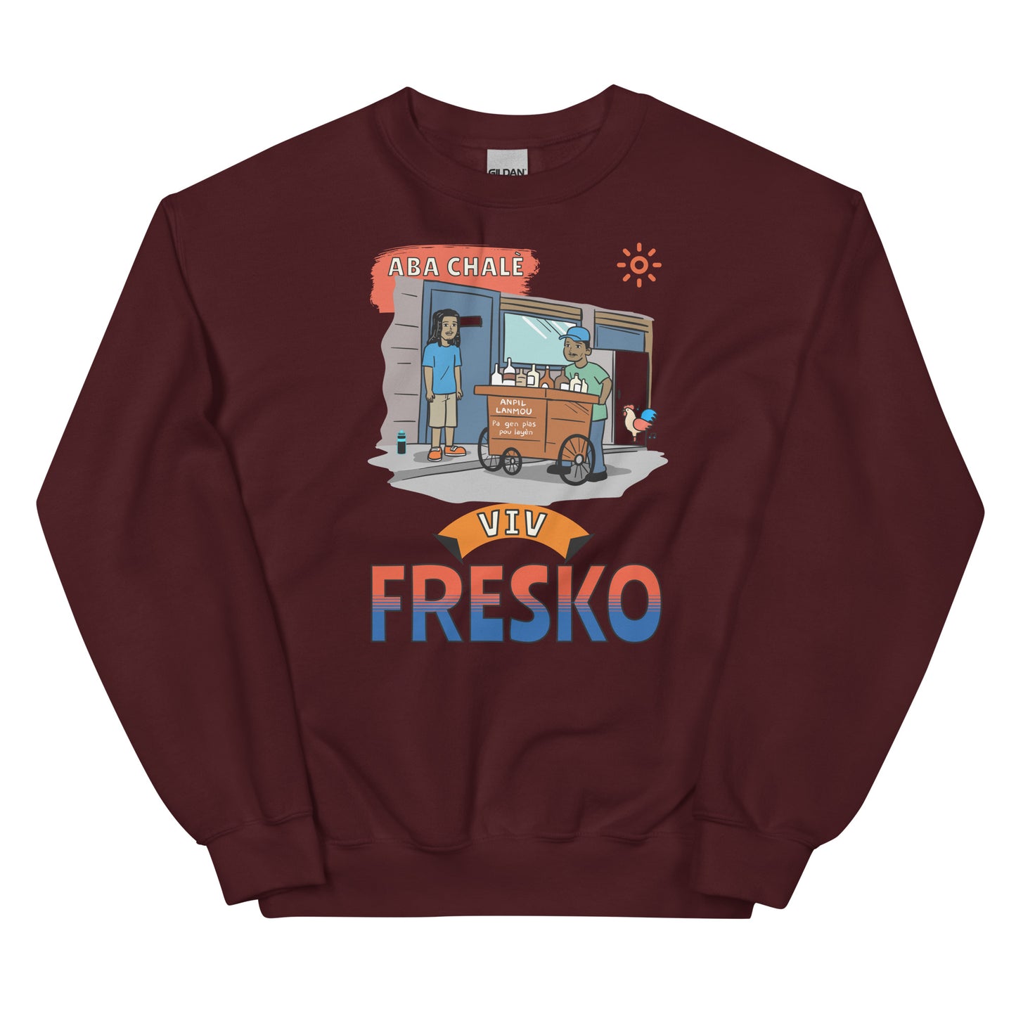 Haitian Fresko Unisex Sweatshirt