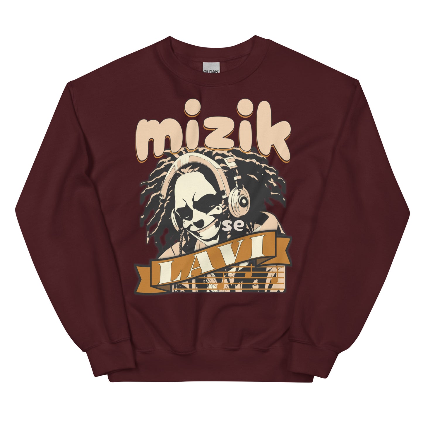 Mizik se Lavi Unisex Sweatshirt