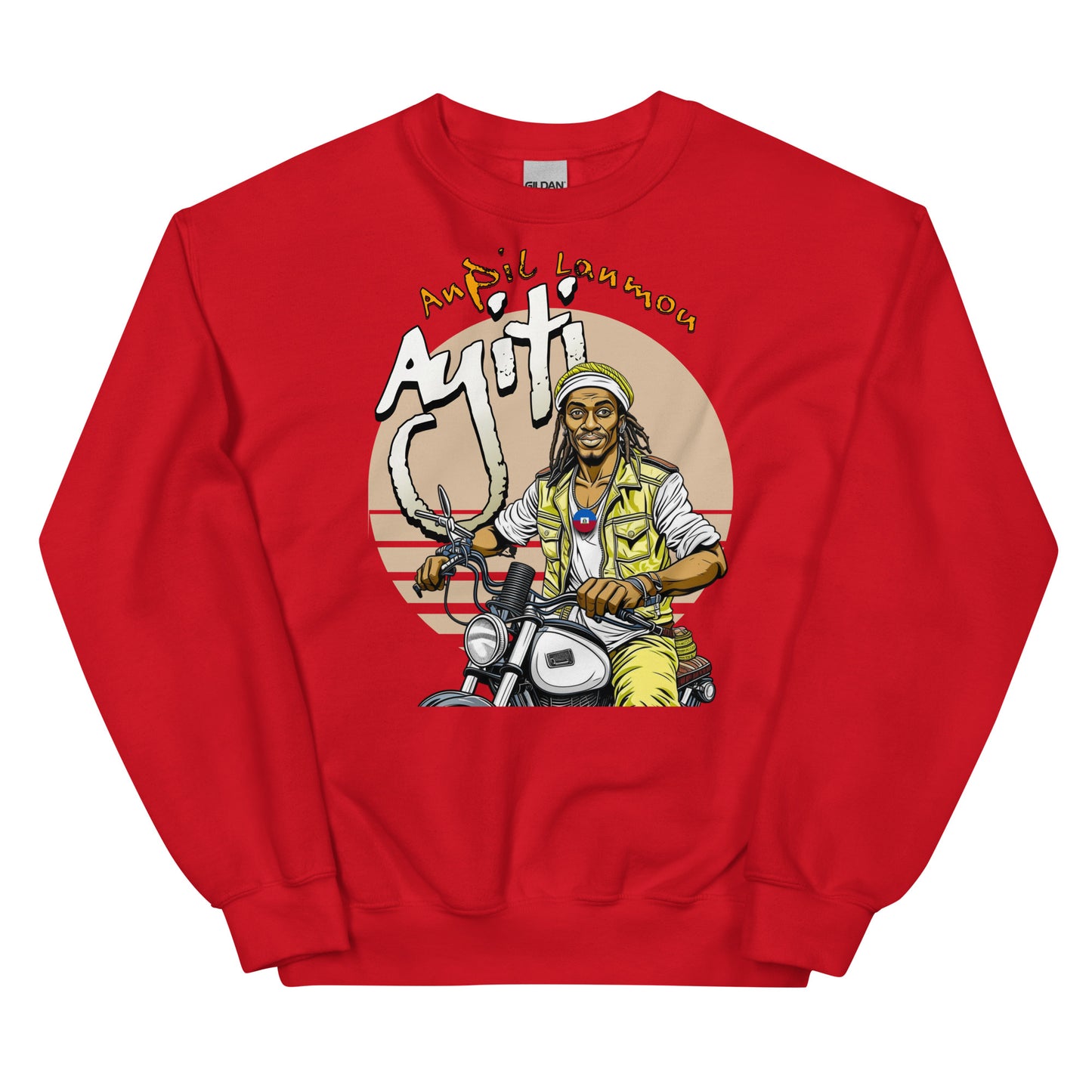 Ayiti Taksi Moto Unisex Sweatshirt