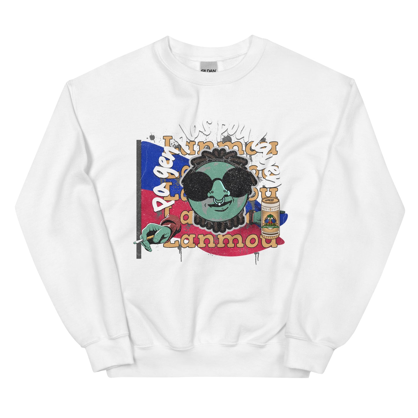 Sa k Pa Fou A Fout Sou Unisex Sweatshirt