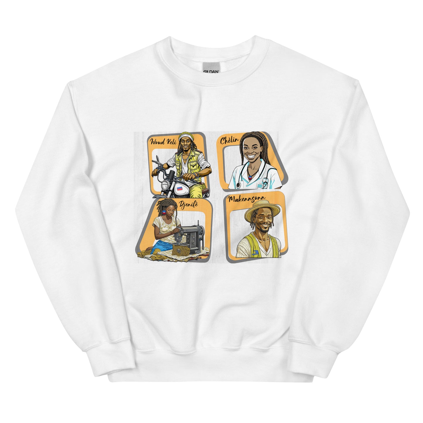 Nou Tout Se Ayisyen Unisex Sweatshirt