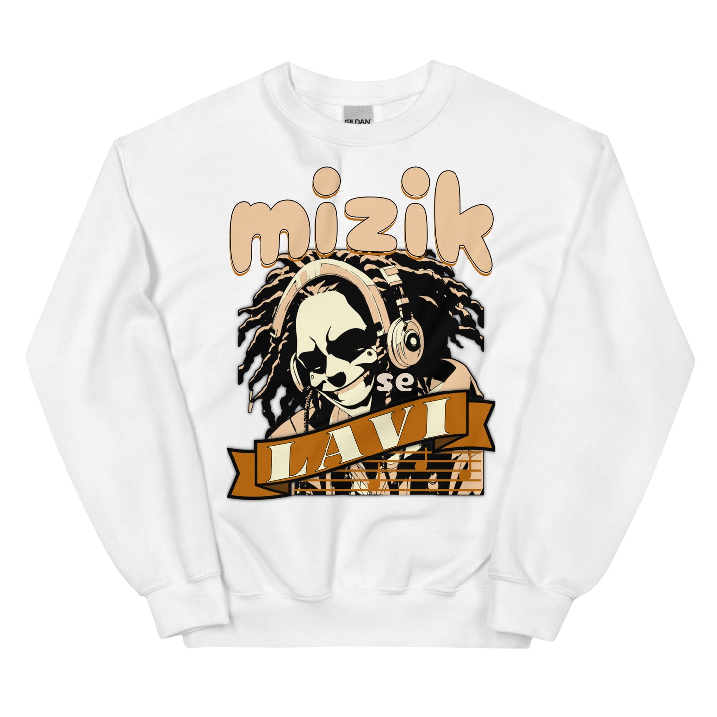 Mizik se Lavi Unisex Sweatshirt