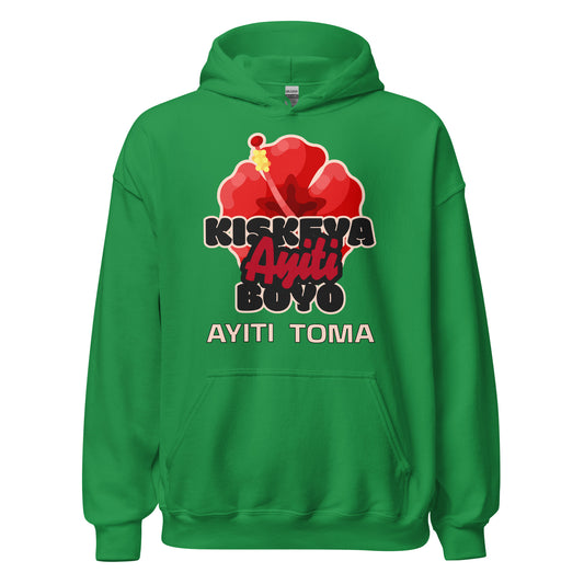 Ayiti Kiskeya Boyo Unisex Hoodie